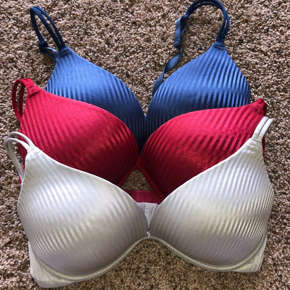Bundle of 3 Ambrielle Push up bras